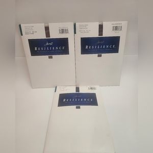 Hanes Resilience Strong & Sheer Enhanced Toe Control Top Size AB Small 3 Packs